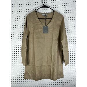 Lin Blanc linen top